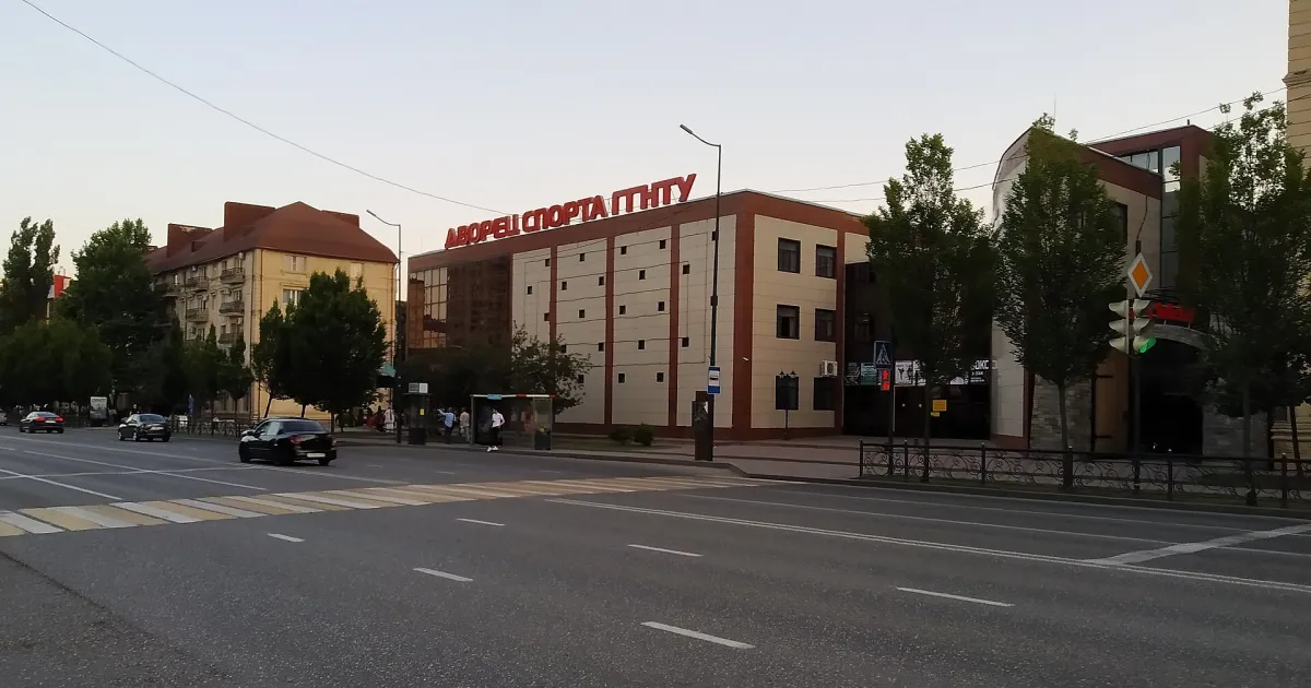 Грозный — вид аэропорта