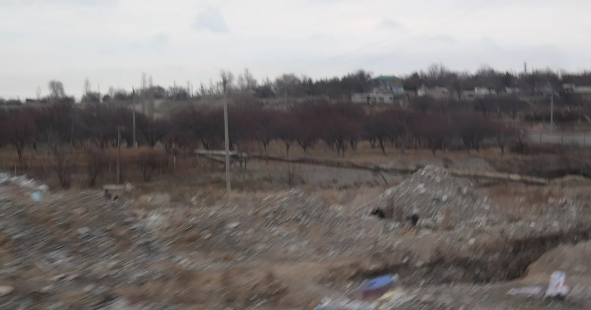 Худжанд — вид аэропорта