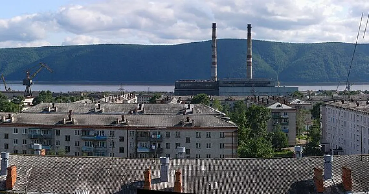 Николаевск-на-Амуре — вид аэропорта